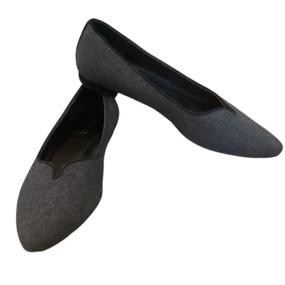 VANELi Womens Ganet Flats US 10N 10 Narrow Gray Old Money Loafer Business Work